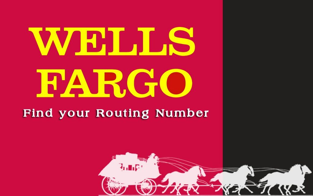 routing numbers for wells fargo